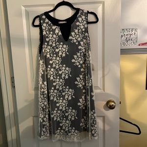 Navy and white lace Altar’d state dress size large